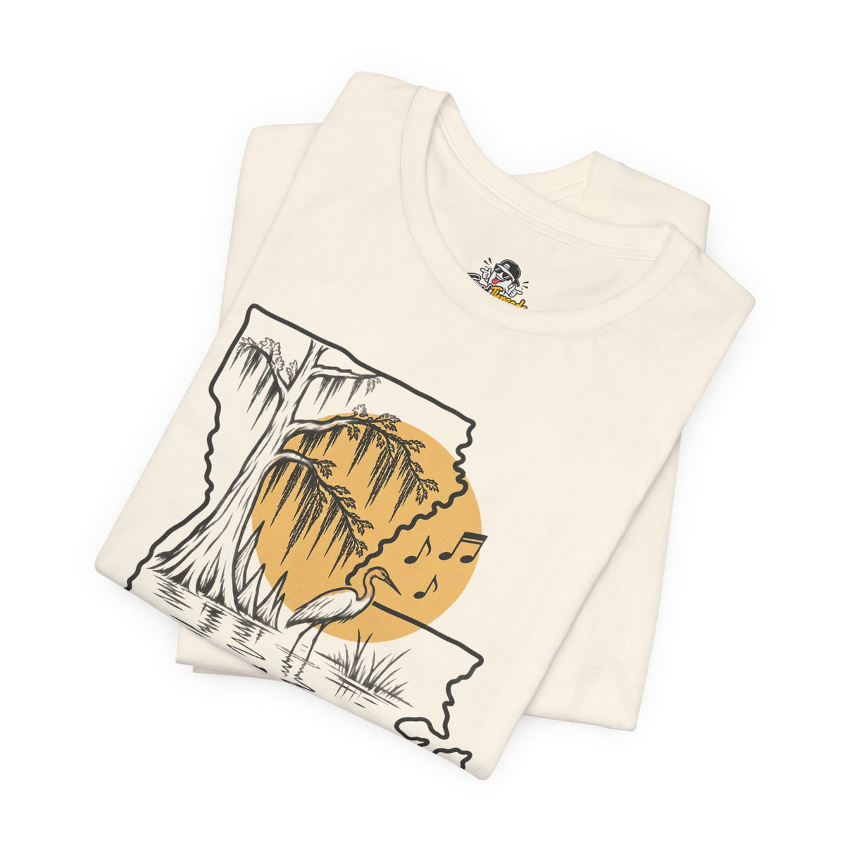 Laissez les bons temps rouler Funny Typography T-Shirt