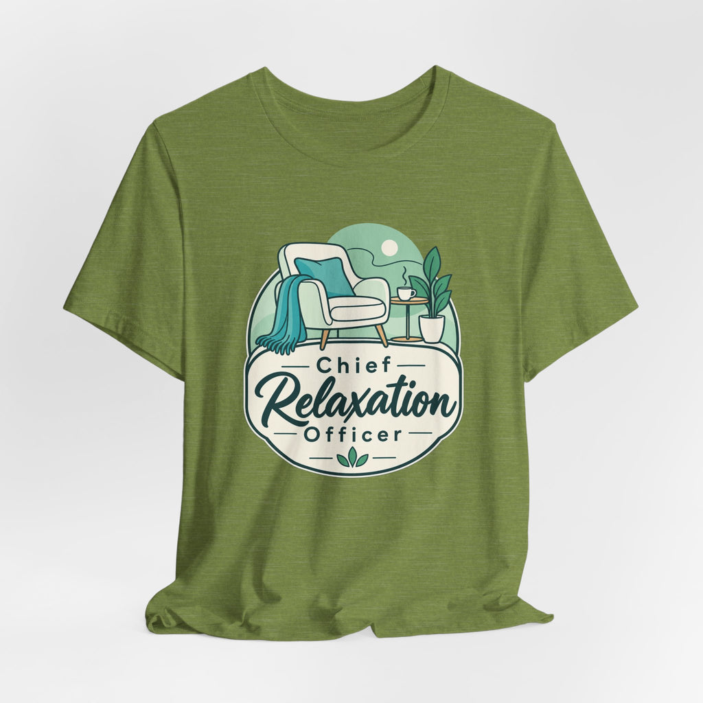 Chief Relaxation Officer Funny Office T-Shirt