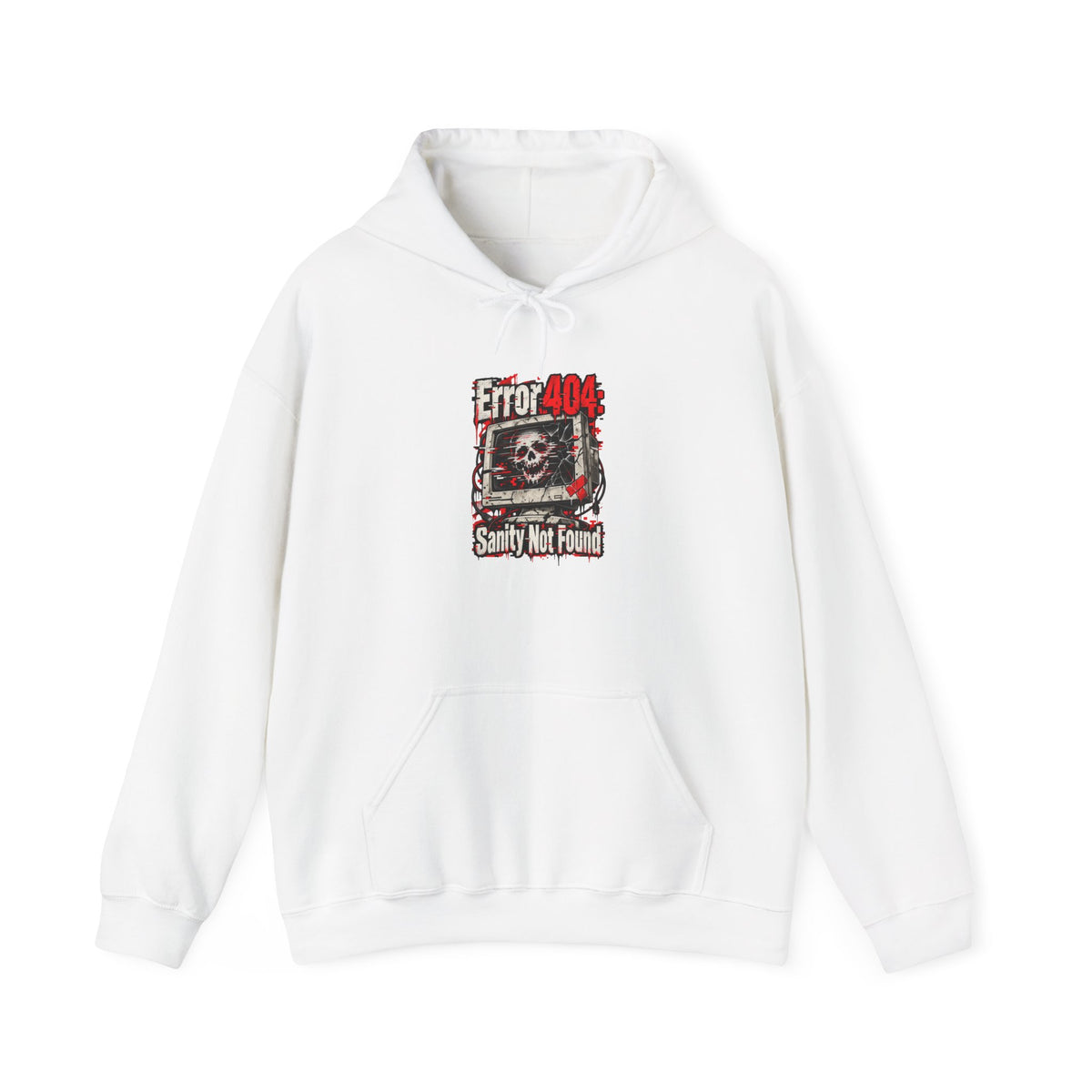 Error 404: Sanity Not Found Funny Tech Hoodie