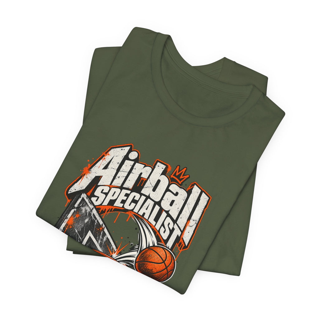 Airball Specialist Funny Basketball T-Shirt