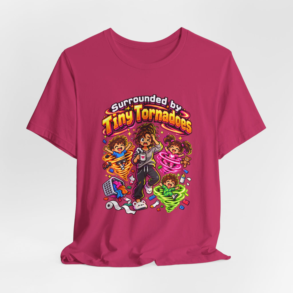 Surrounded by Tiny Tornadoes Funny Parent T-Shirt