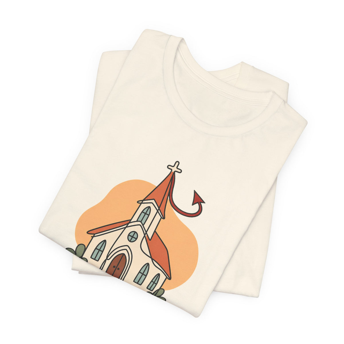 Today’s Schedule: Hell No Funny Christian Humor T-Shirt
