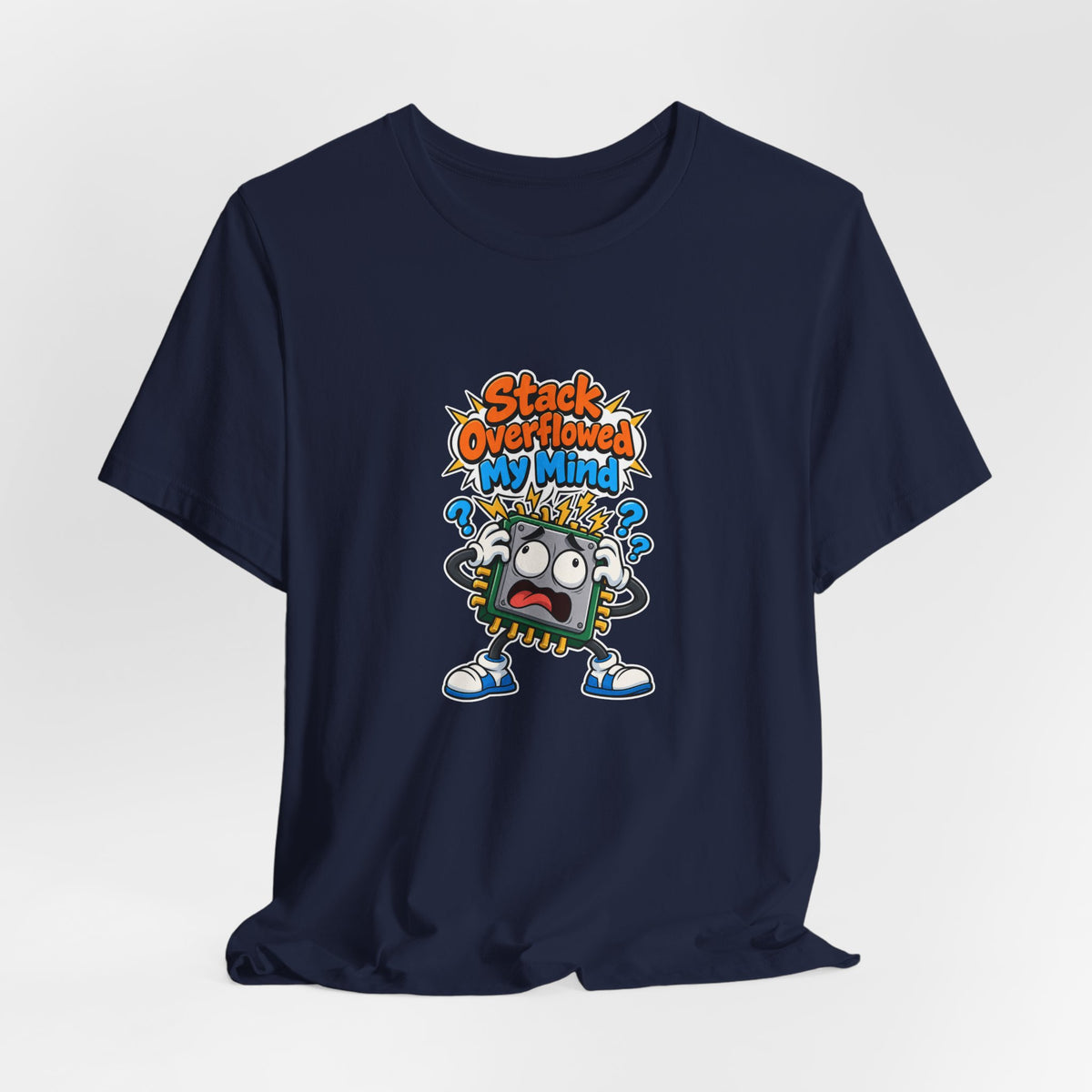 Stack Overflowed My Mind Funny Programmer T-Shirt