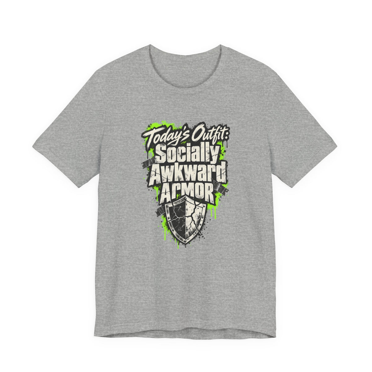 Today’s Outfit: Socially Awkward Armor Funny Introvert T-Shirt