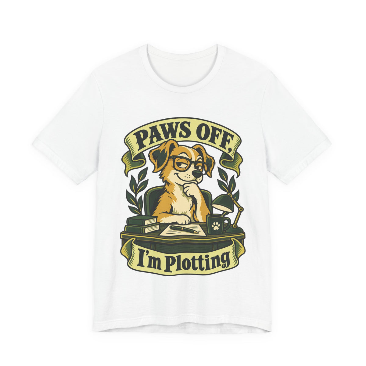 Paws Off, I’m Plotting Funny Pet Humor T-Shirt