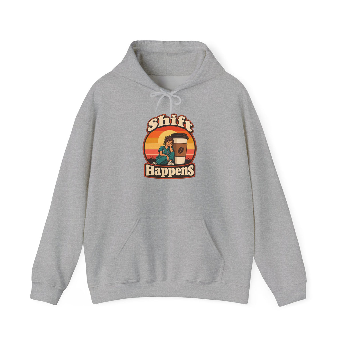 Shift Happens Funny Nurse Humor Hoodie