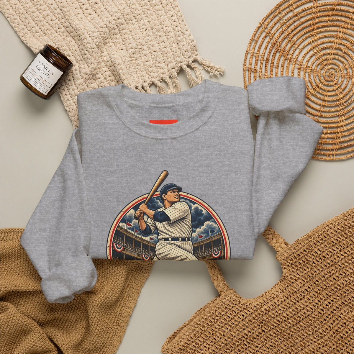 Legendary Swings, Zero Followers Funny Baseball Sweatshirt
