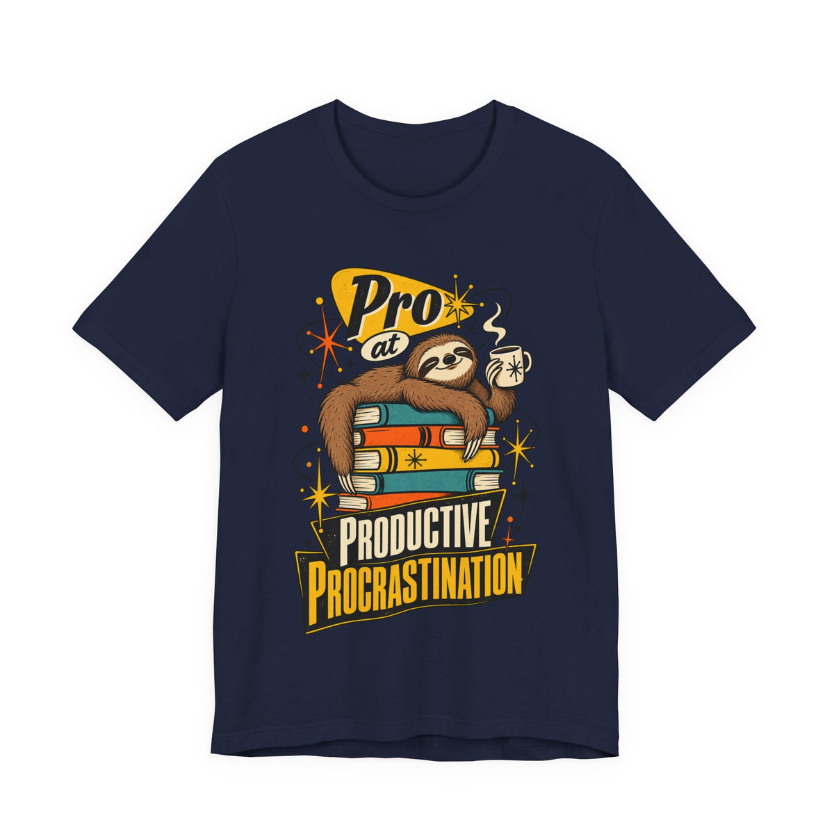 Pro at Productive Procrastination Funny Sarcastic T-Shirt