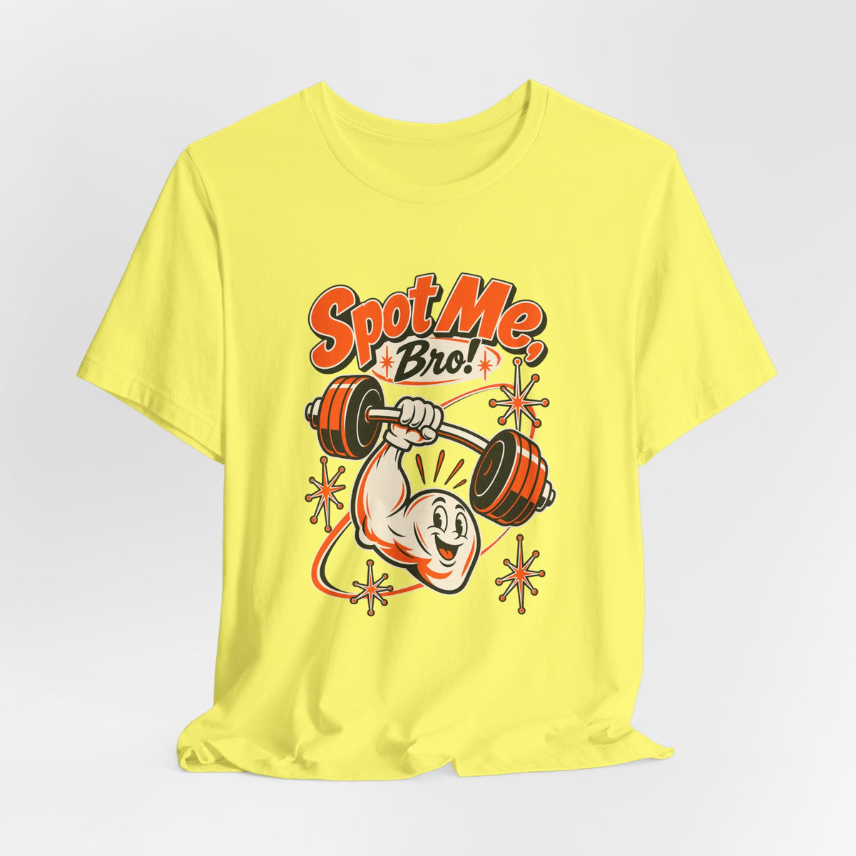 Spot Me, Bro! Funny Fitness T-Shirt
