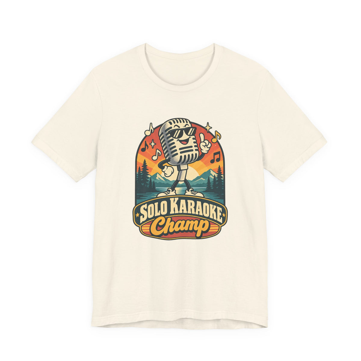 Solo Karaoke Champ Funny Karaoke T-Shirt