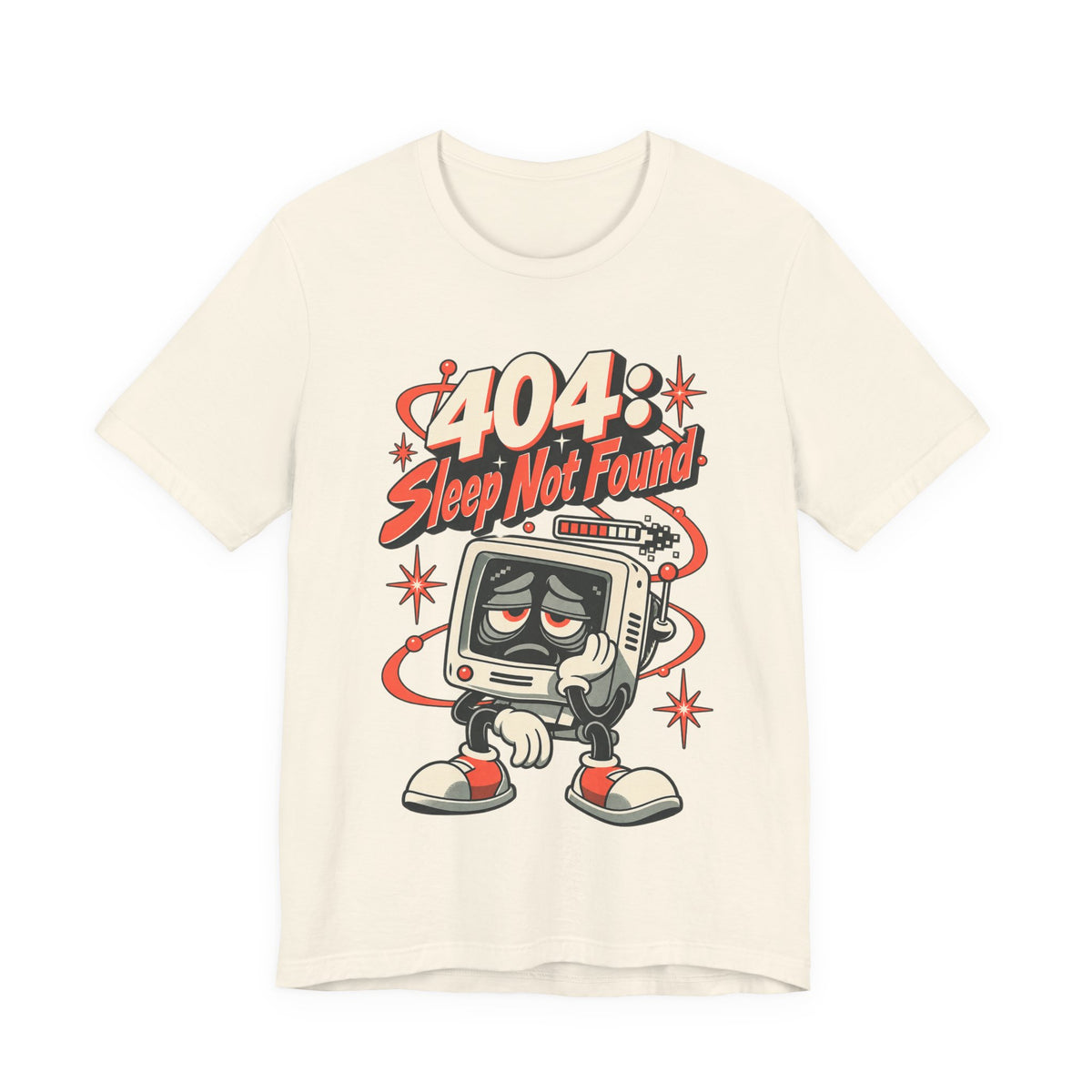 404: Sleep Not Found Funny Programmer T-Shirt