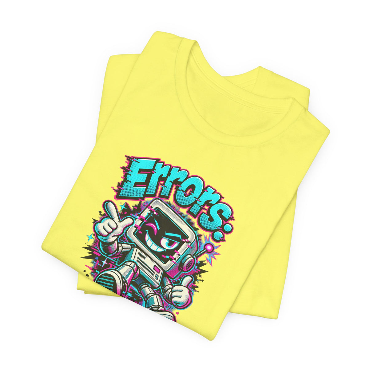 "Errors: The Bot’s Best Feature" Funny Programmer T-Shirt