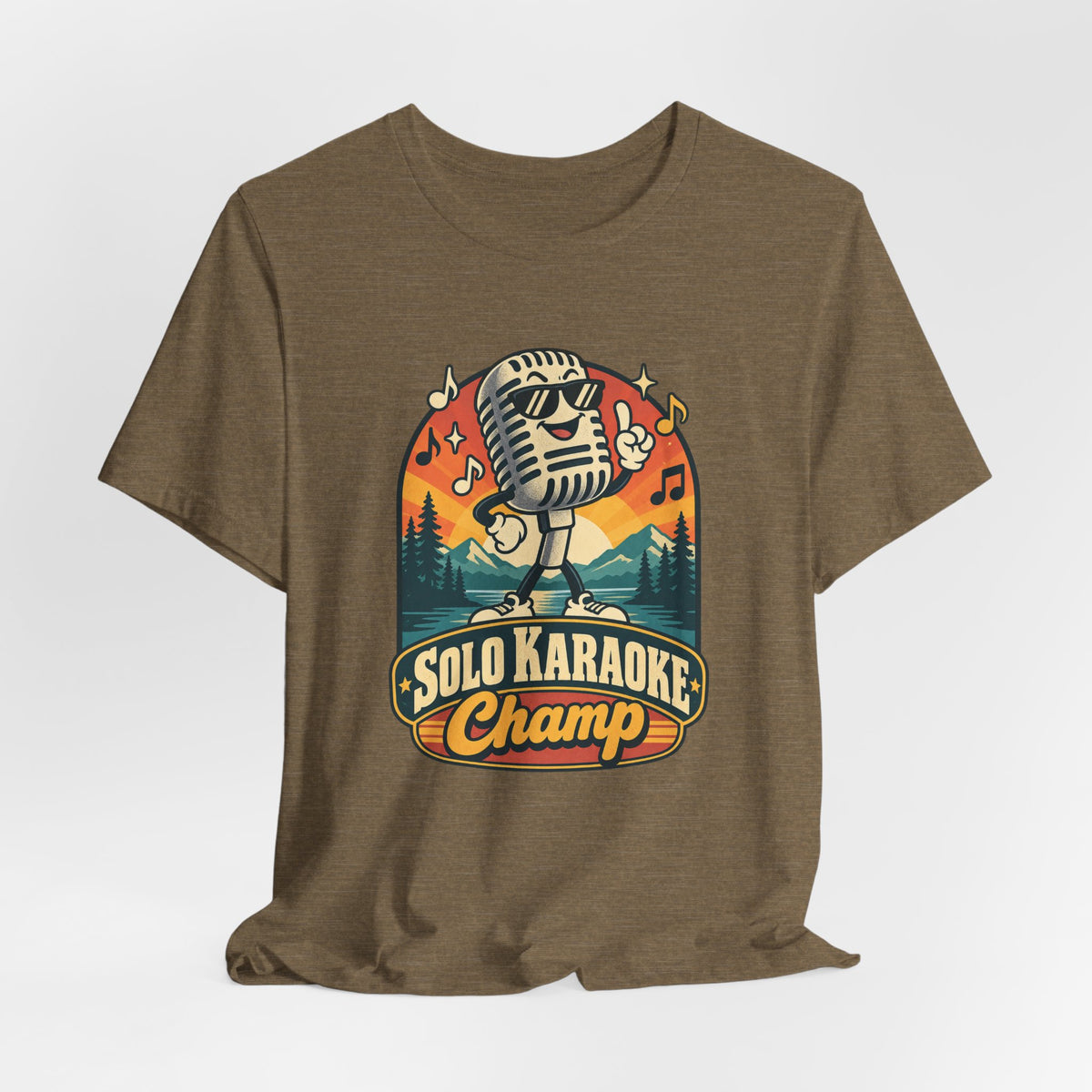Solo Karaoke Champ Funny Karaoke T-Shirt