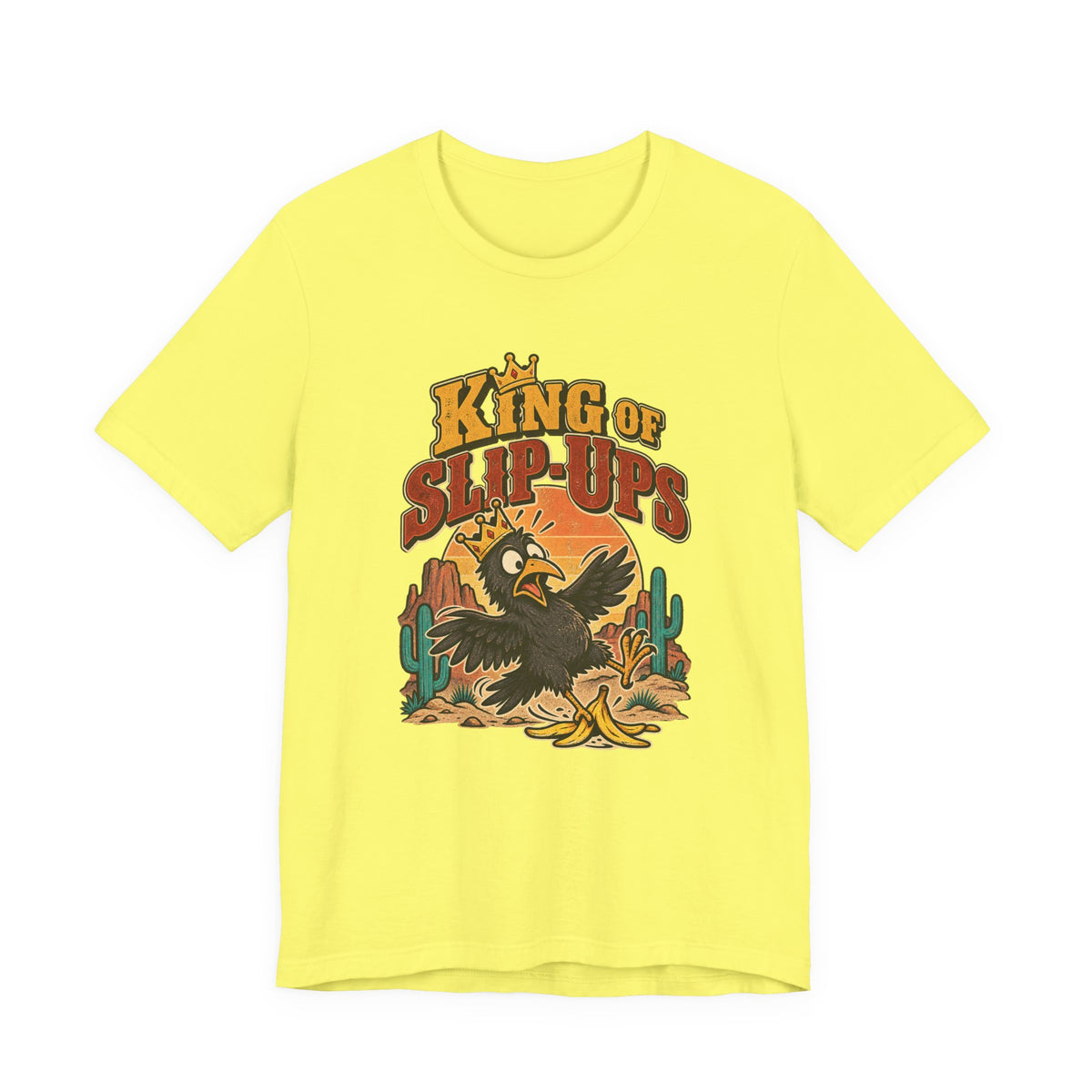 King of Slip-Ups Funny Western Ranch T-Shirt