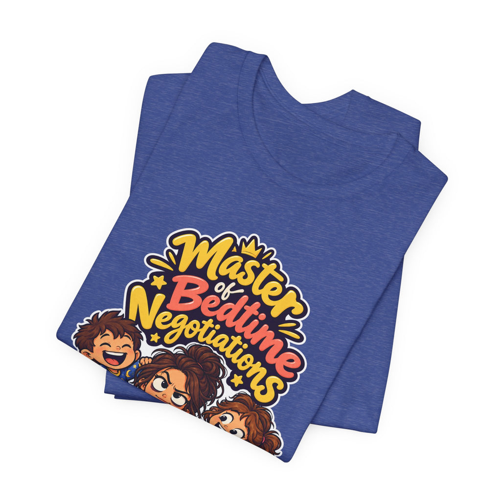 Master of Bedtime Negotiations Funny Parent Humor T-Shirt