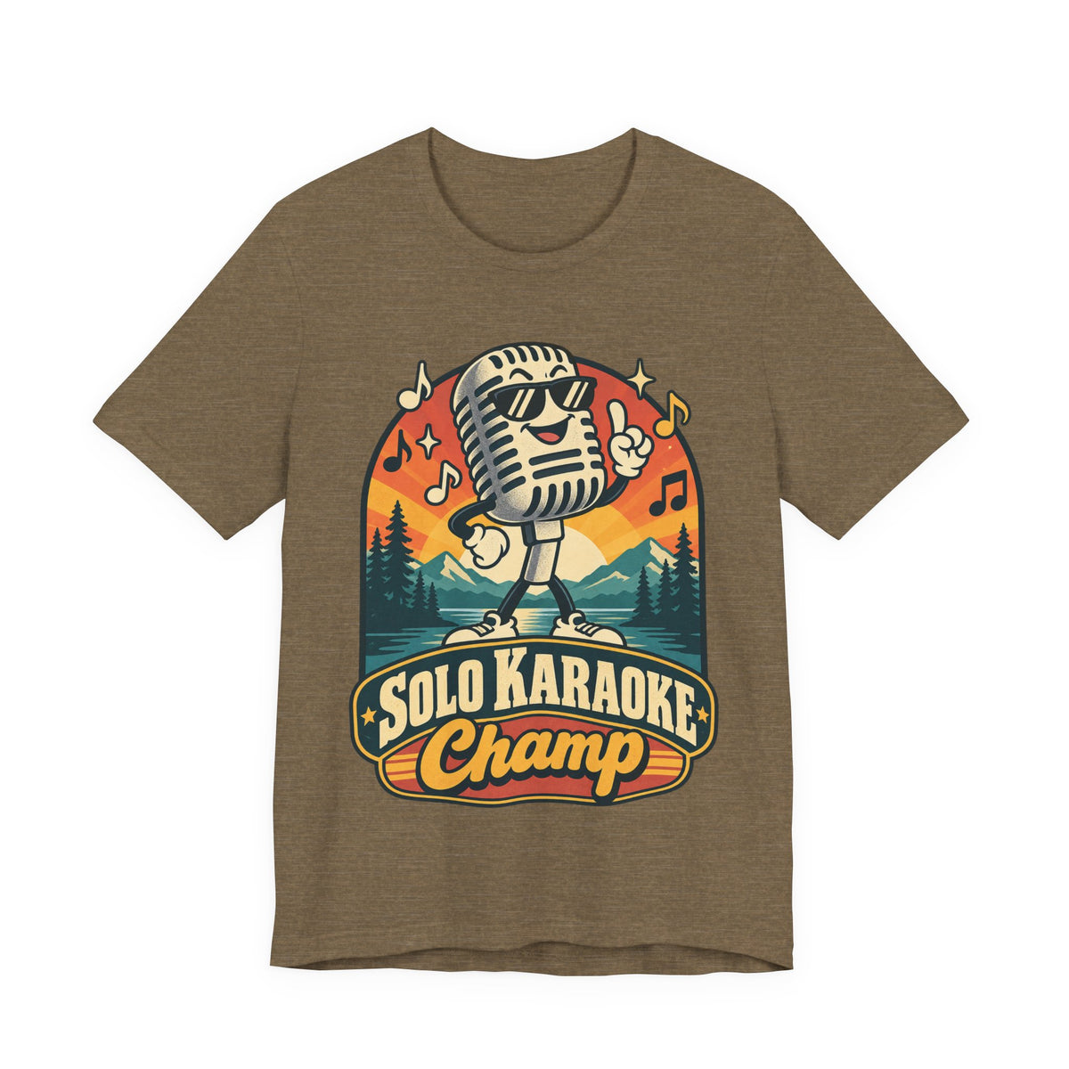 Solo Karaoke Champ Funny Karaoke T-Shirt