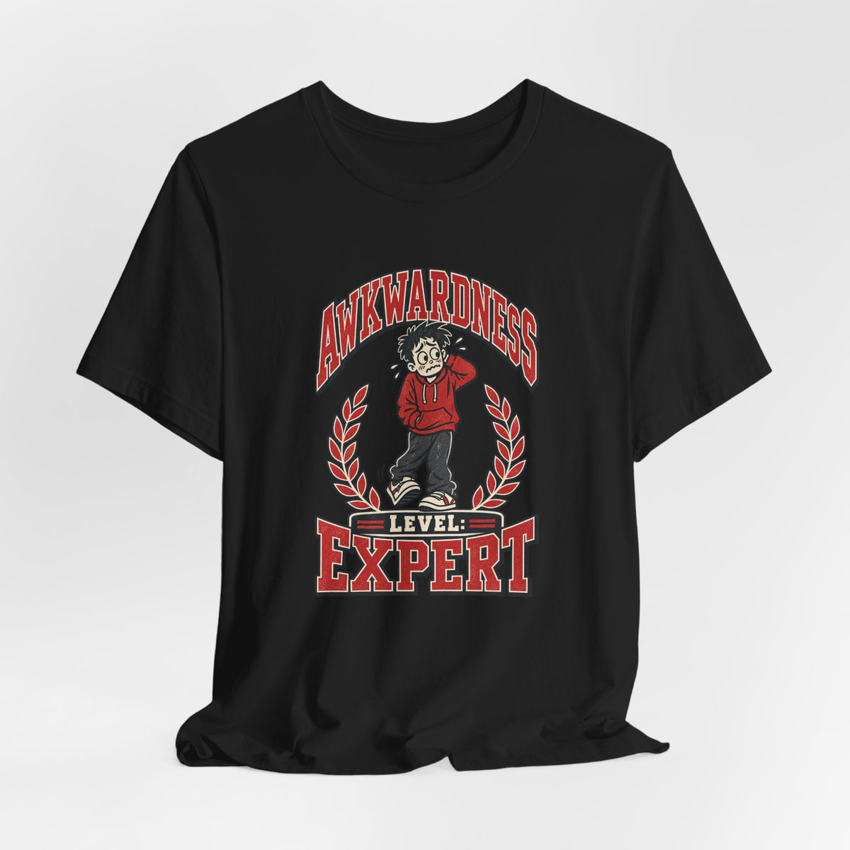 Awkwardness Level: Expert Funny Introvert T-Shirt