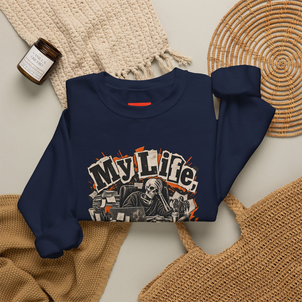 My Life, Expert Level Mess Funny Parenting Sweatshirt