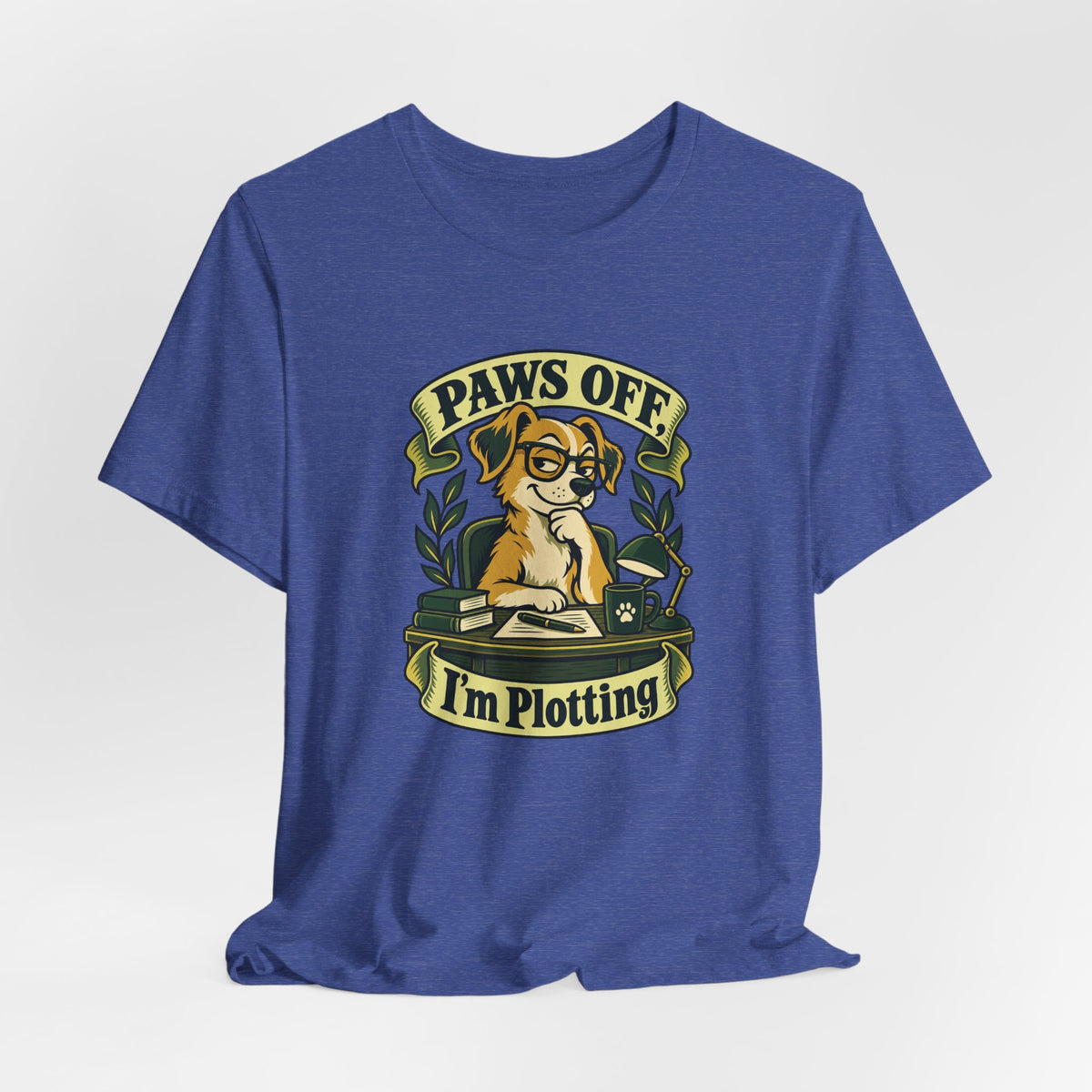 Paws Off, I’m Plotting Funny Pet Humor T-Shirt