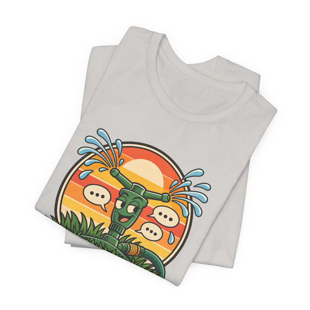 Fluent In Lawn Gossip Funny Gardening T-Shirt