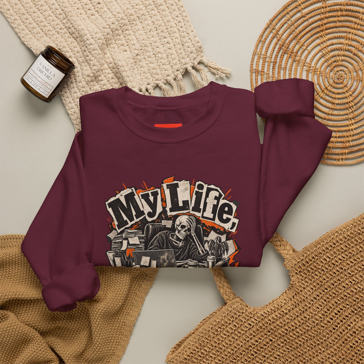 My Life, Expert Level Mess Funny Parenting Sweatshirt