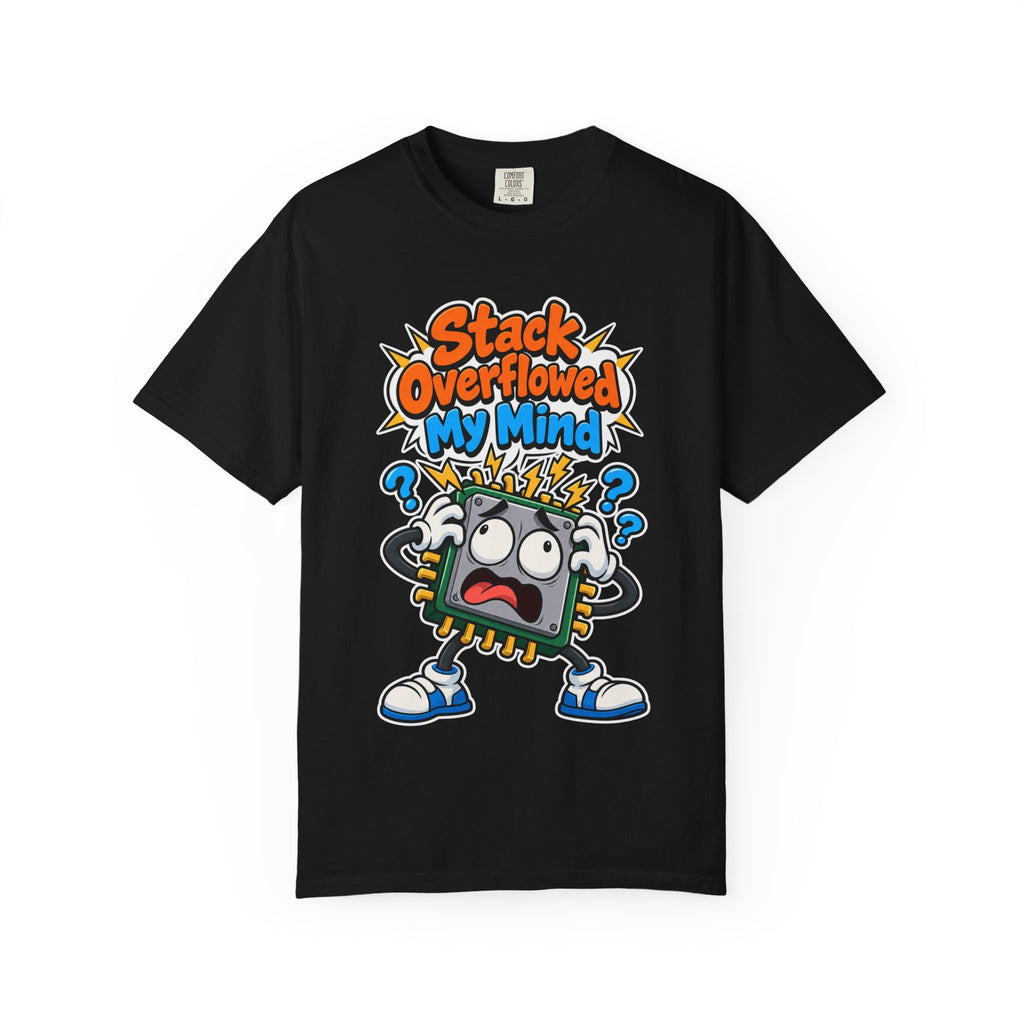 Stack Overflowed My Mind Funny Programmer T-Shirt