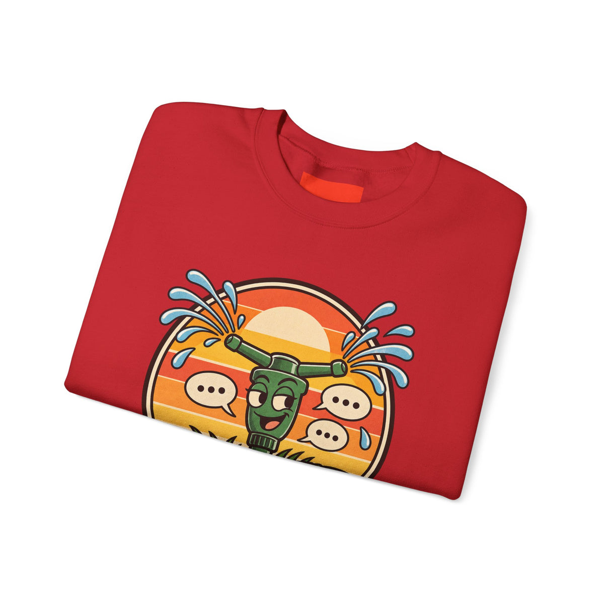 Fluent In Lawn Gossip Funny Gardening Sweatshirt