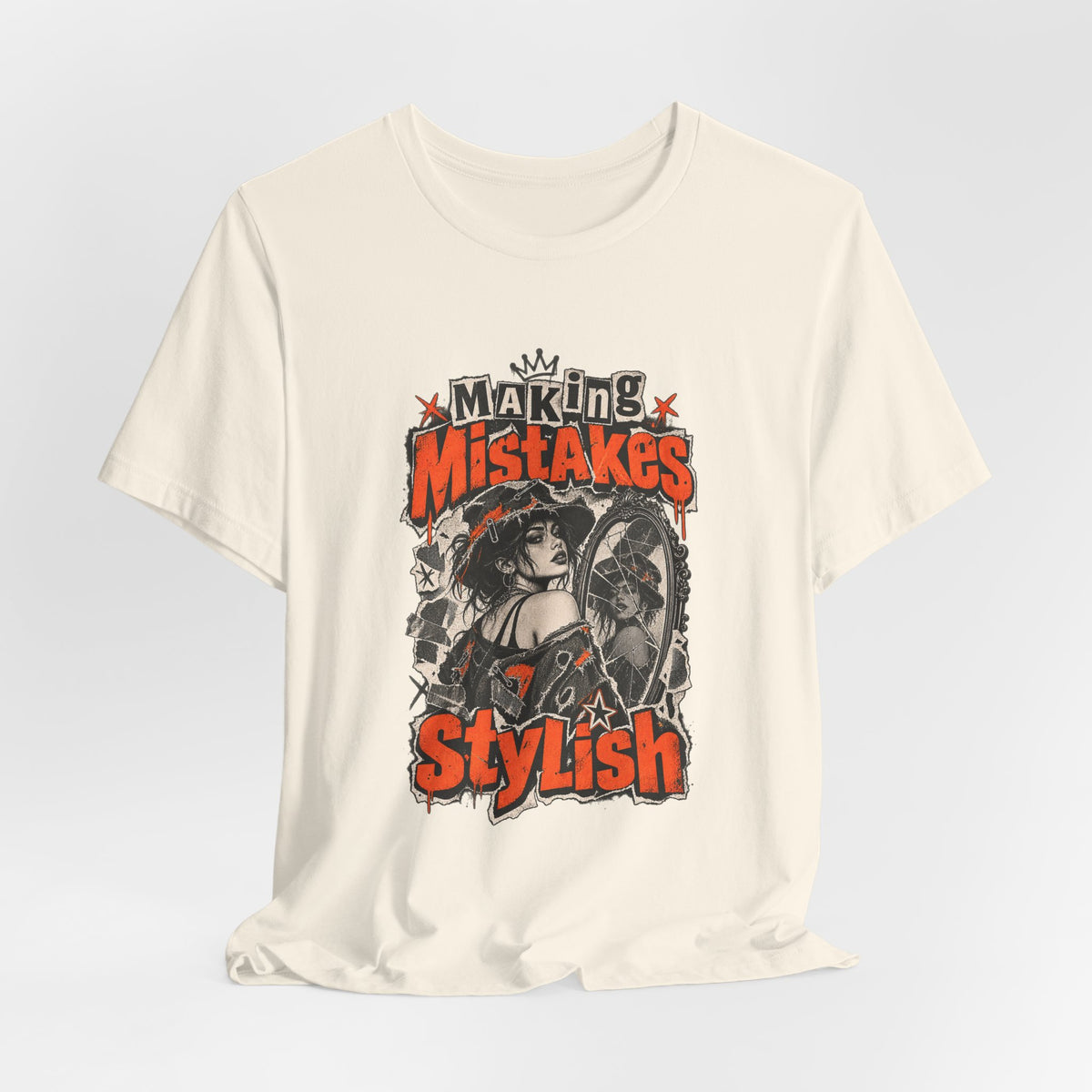 Making Mistakes Stylish Funny Self-Deprecating T-Shirt