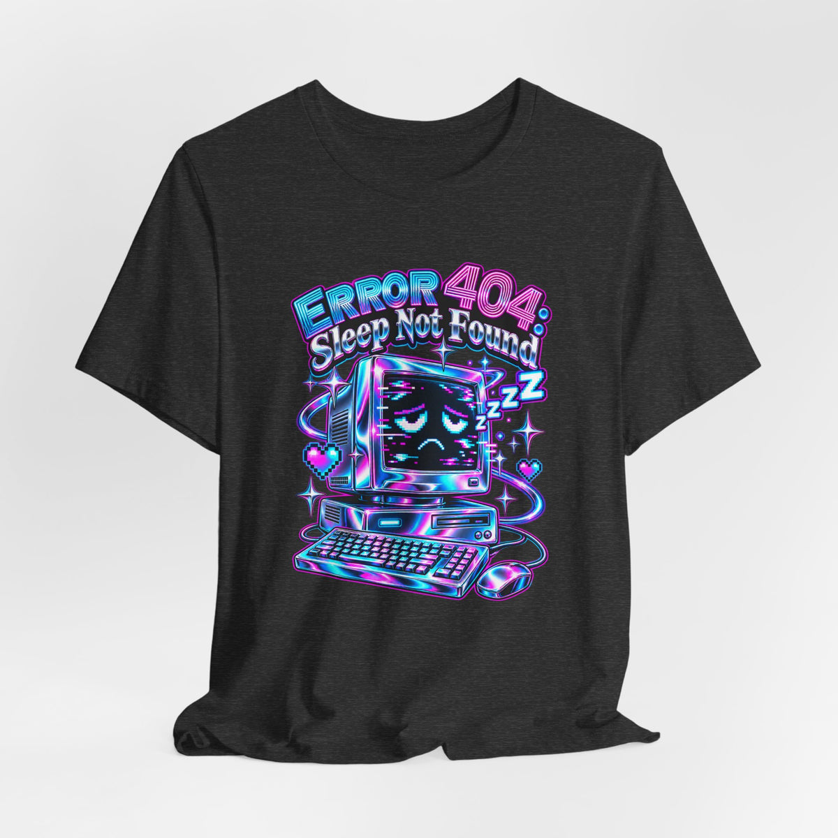 Error 404: Sleep Not Found Funny Programmer T-Shirt