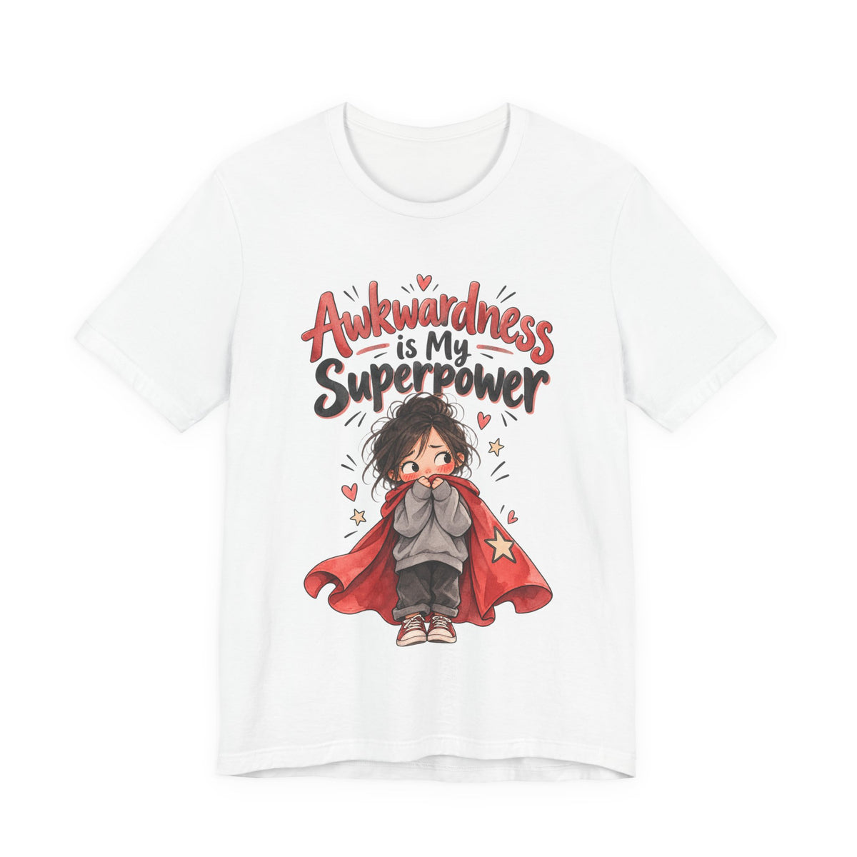 Awkwardness is My Superpower Funny Introvert T-Shirt