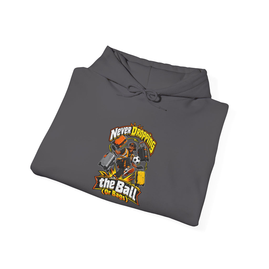 Never Dropping the Ball (Or Bags) Funny Baggage Handler Hoodie