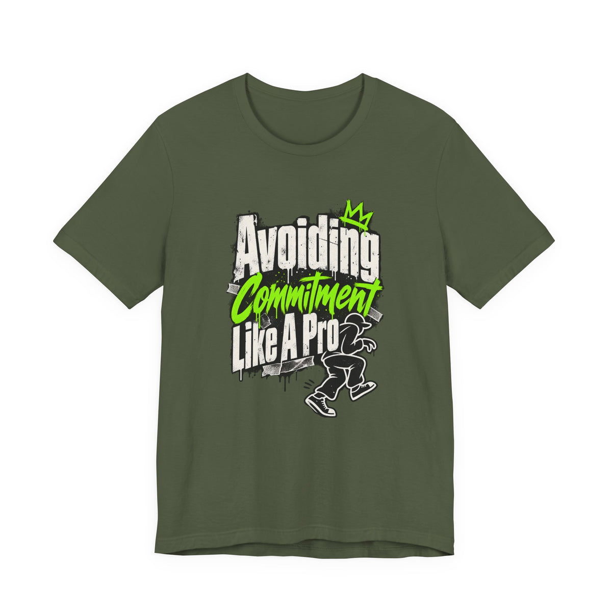 Avoiding Commitment Like A Pro Funny Self-Deprecating T-Shirt
