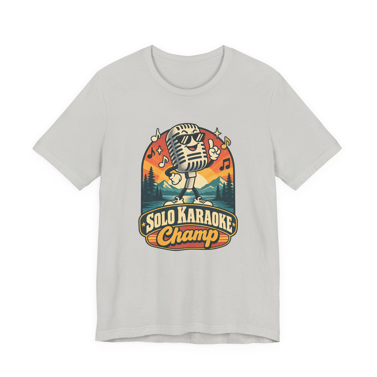 Solo Karaoke Champ Funny Karaoke T-Shirt