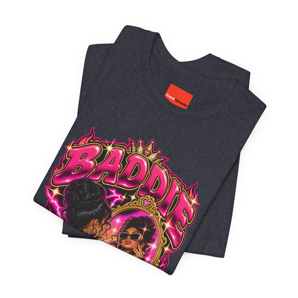 BADDIE Funny Retro Vintage T-Shirt
