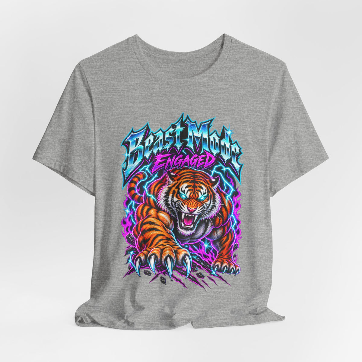 Beast Mode Engaged Funny Fitness T-Shirt