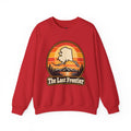 The Last Frontier Funny Minimalist Typography Sweatshirt