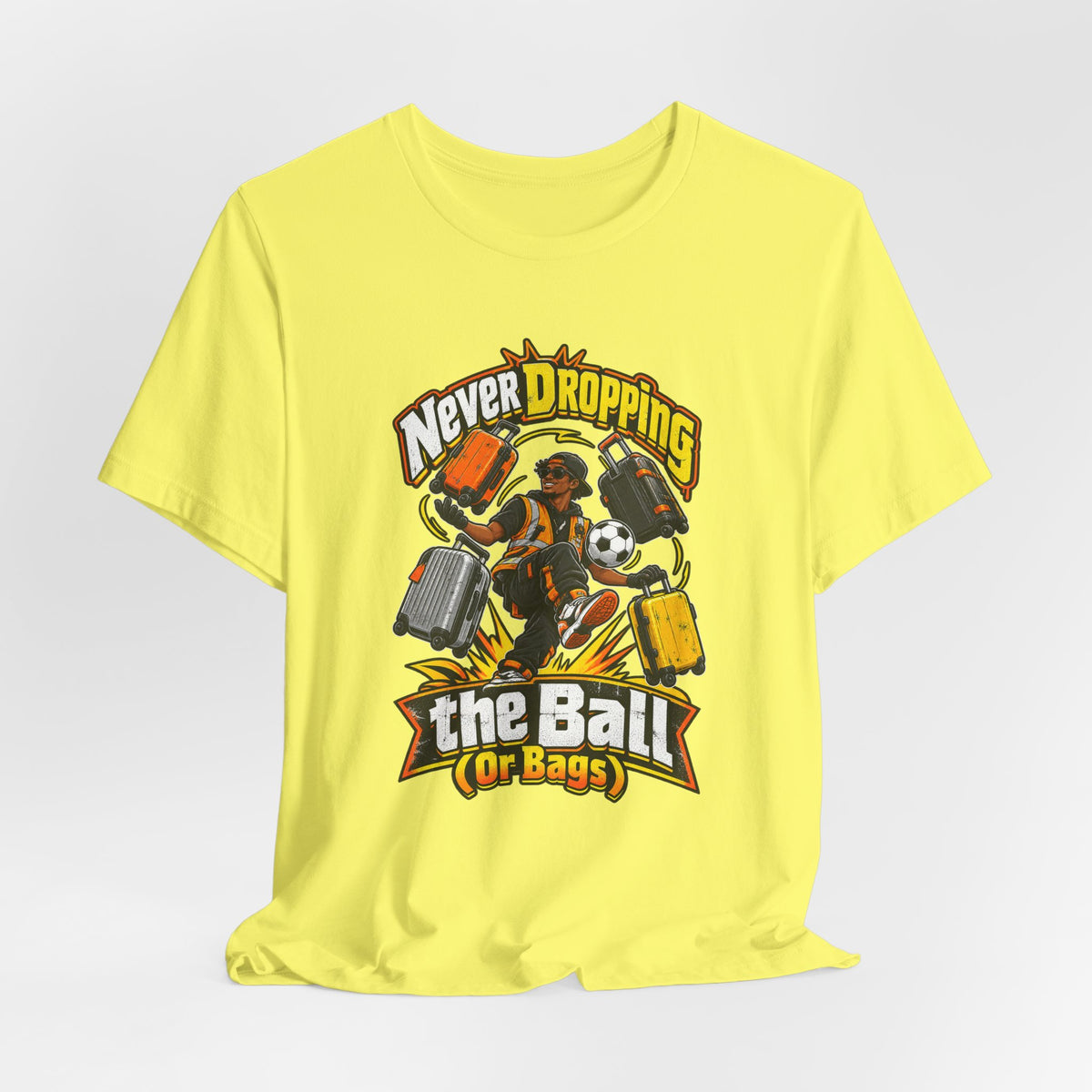 Never Dropping the Ball (Or Bags) Funny Baggage Handler T-Shirt