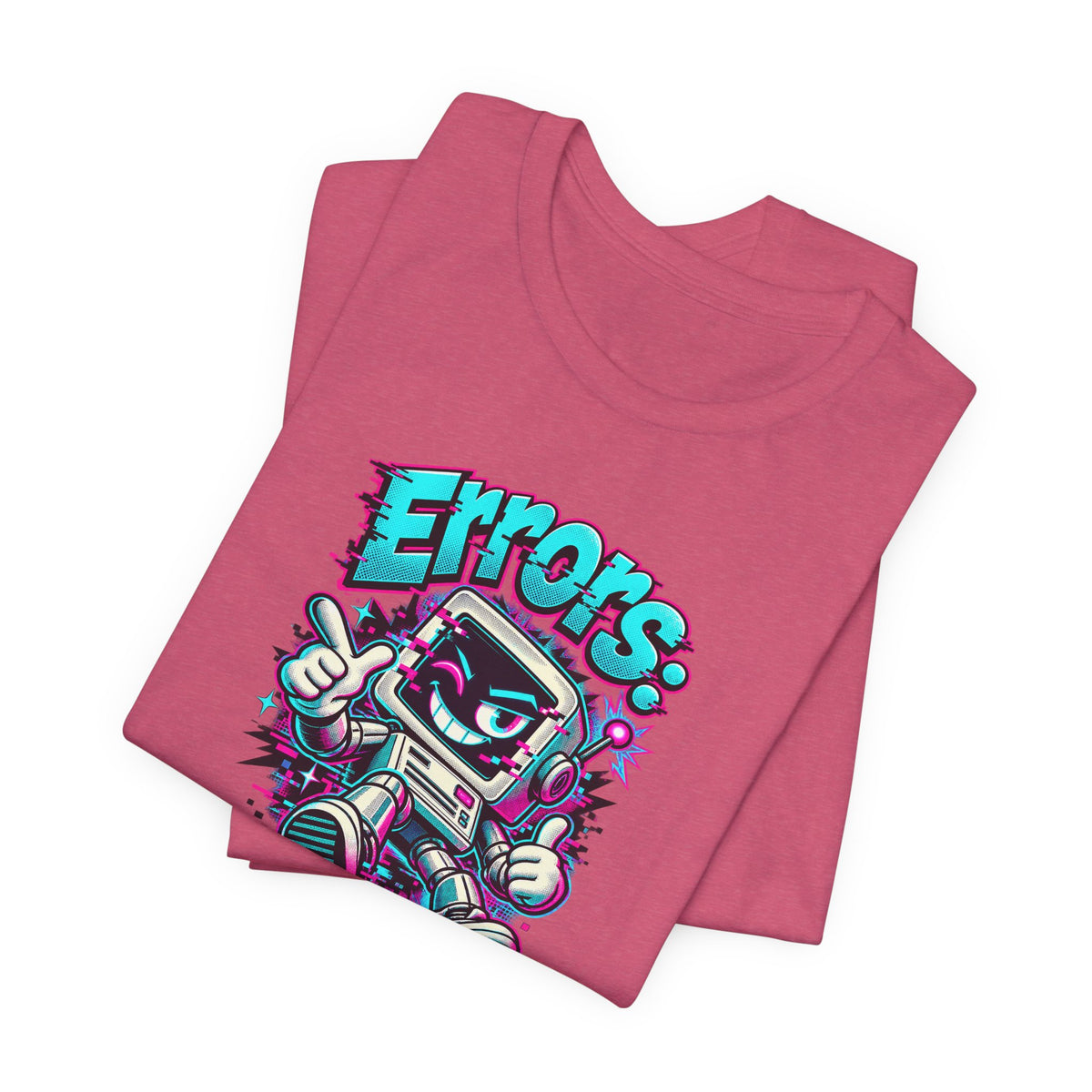 "Errors: The Bot’s Best Feature" Funny Programmer T-Shirt