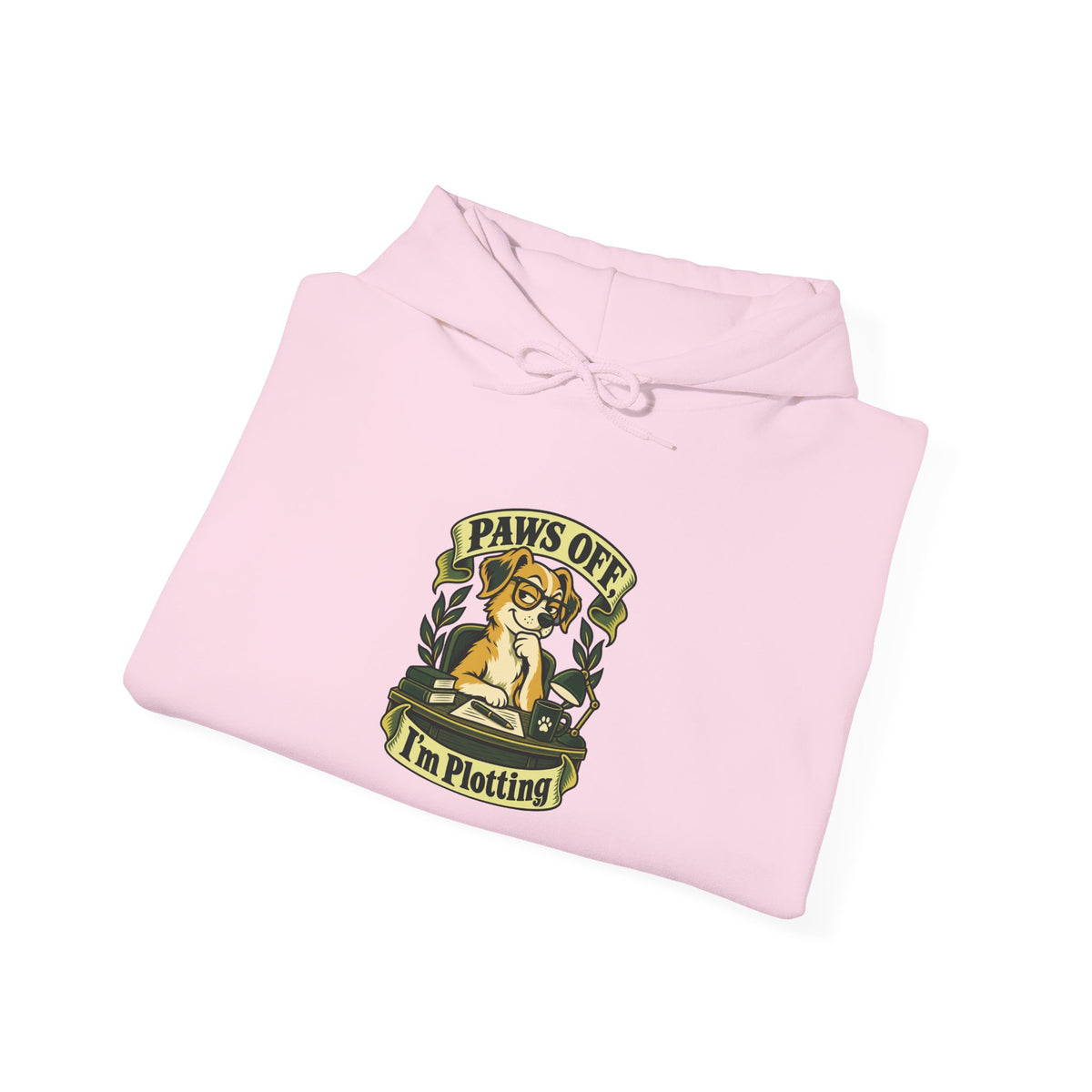 Paws Off, I’m Plotting Funny Pet Humor Hoodie