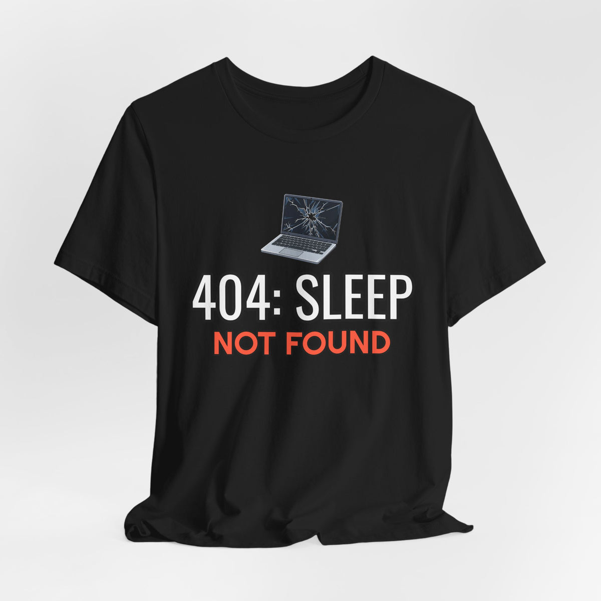 404: Sleep Not Found Funny Programmer T-Shirt