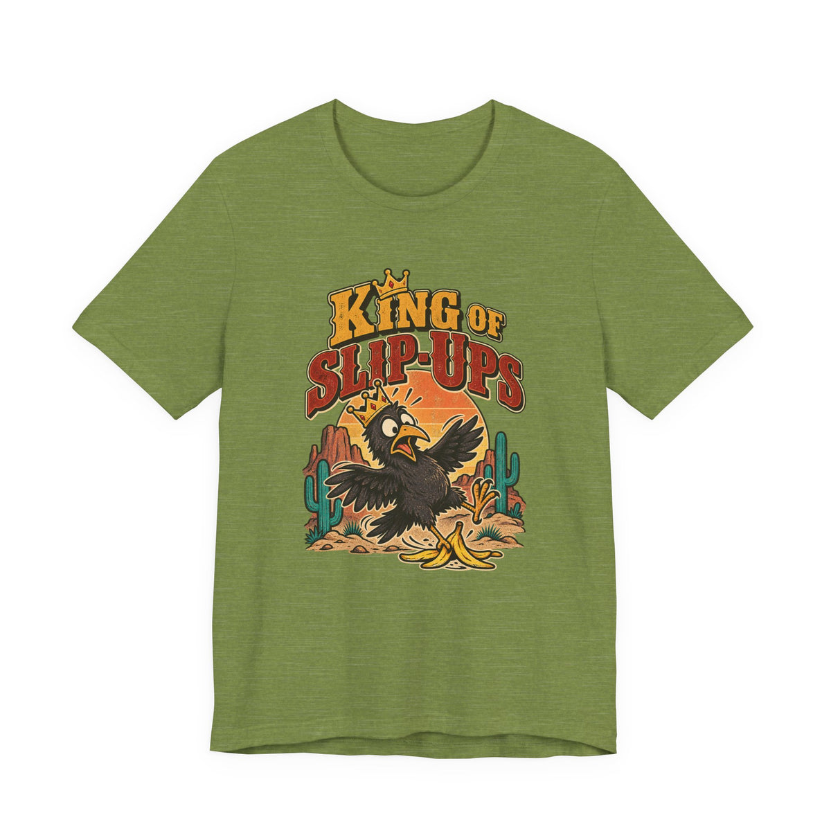King of Slip-Ups Funny Western Ranch T-Shirt