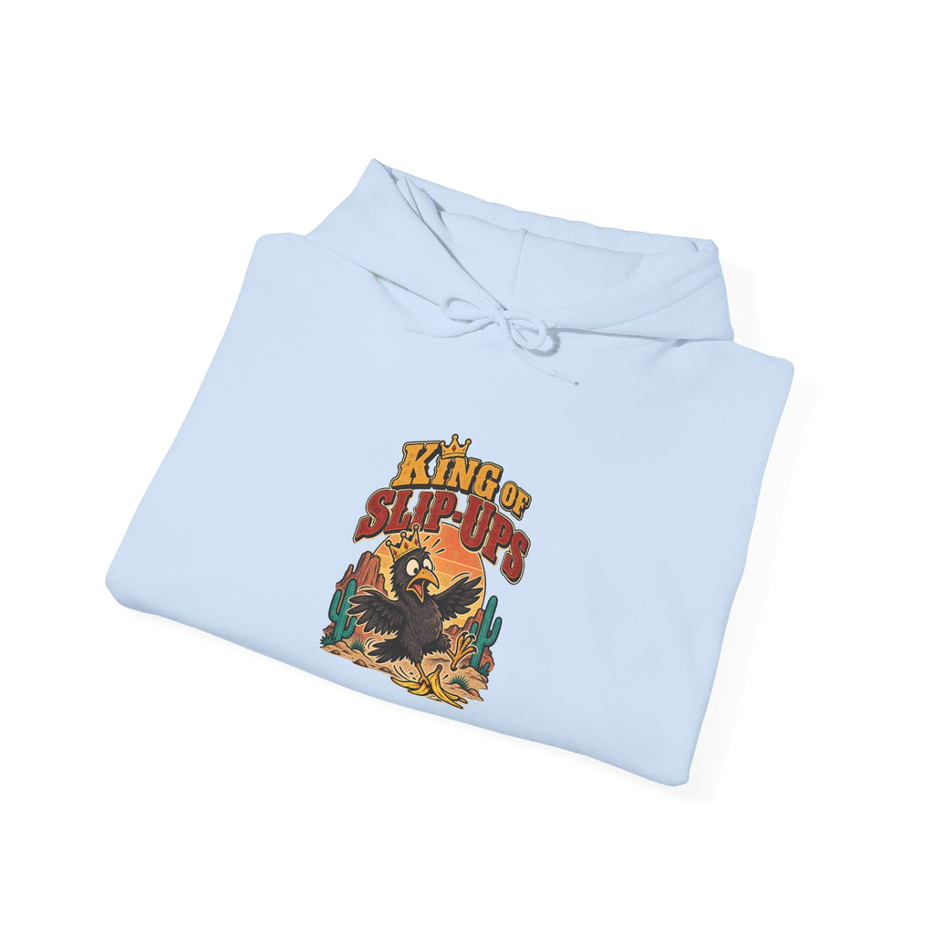 King of Slip-Ups Funny Western Ranch Hoodie