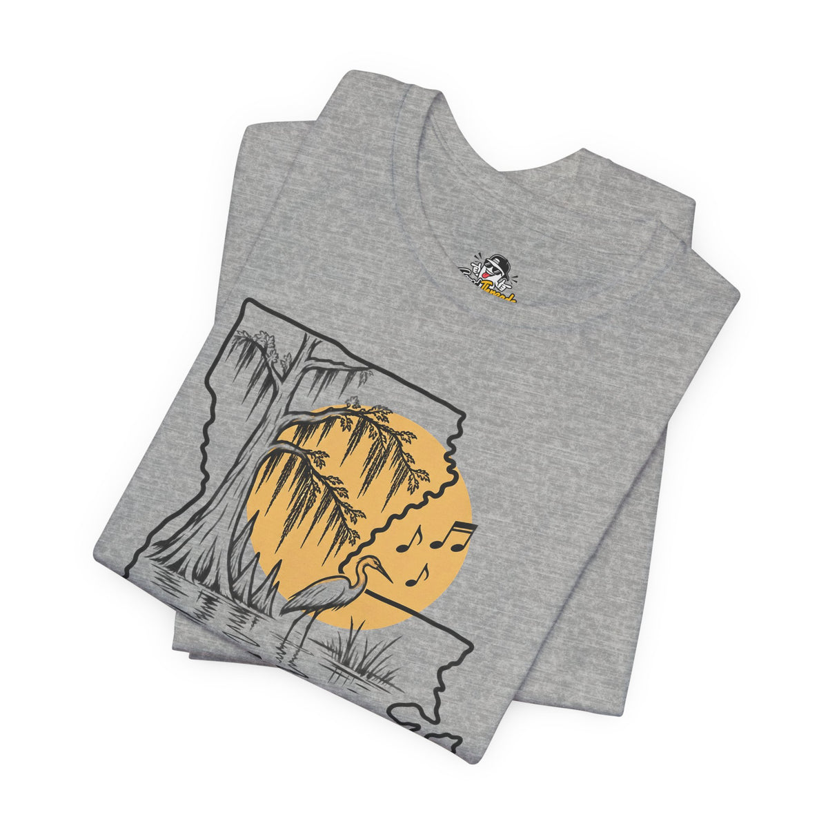 Laissez les bons temps rouler Funny Typography T-Shirt