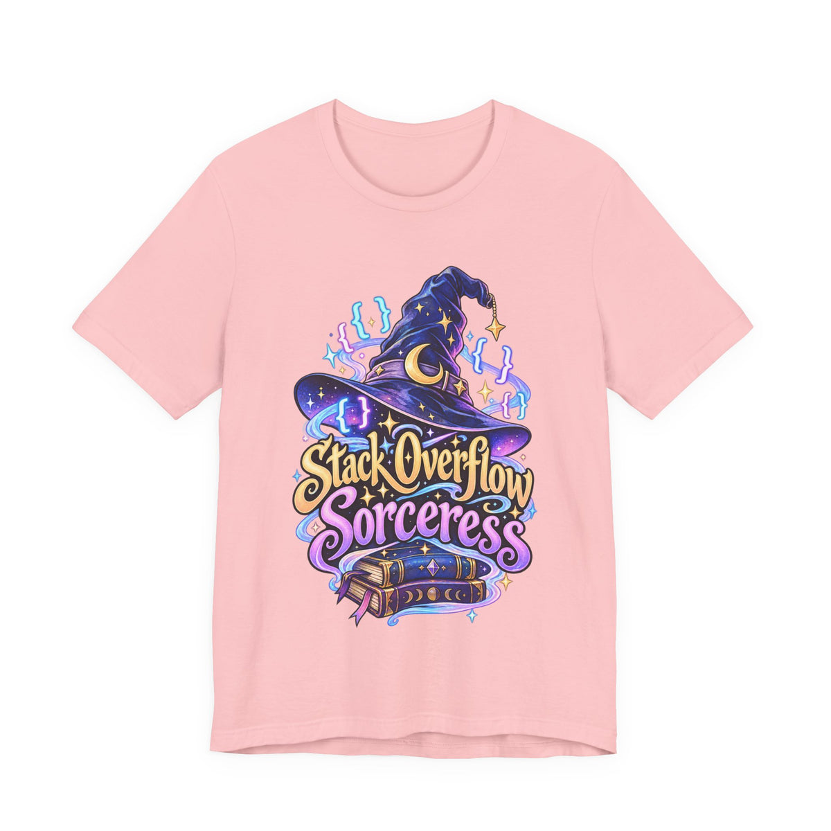 Stack Overflow Sorceress Funny Programmer T-Shirt