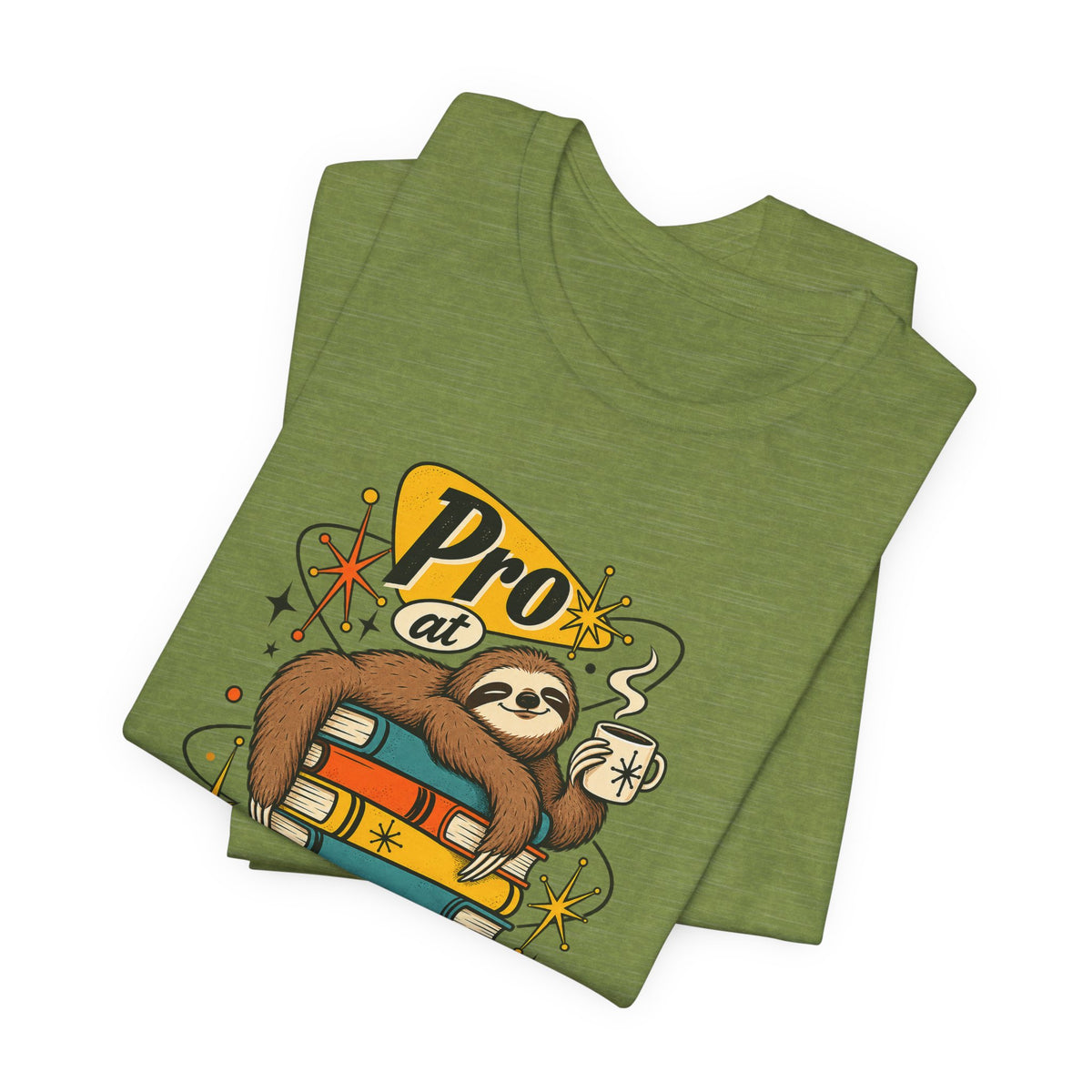 Pro at Productive Procrastination Funny Sarcastic T-Shirt