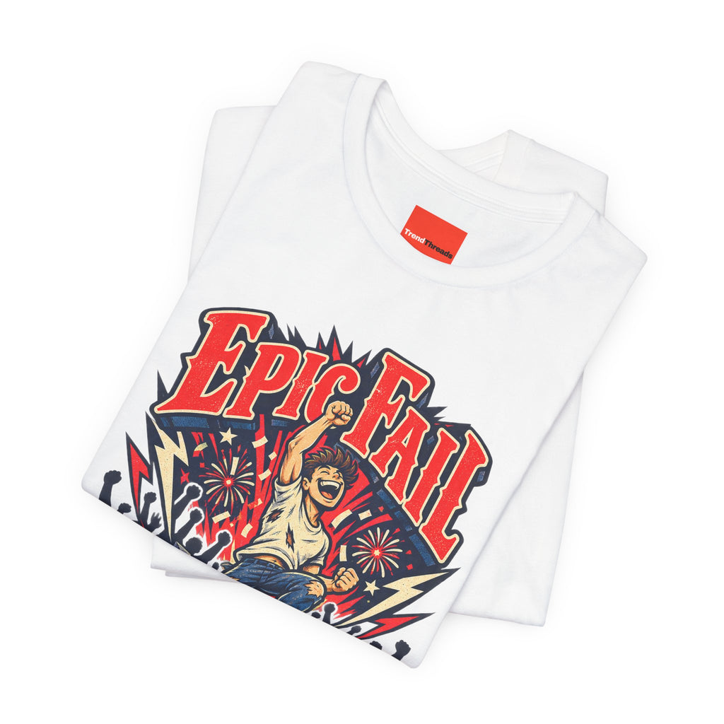 Epic Fail To Epic Win Funny Self-Deprecating T-Shirt