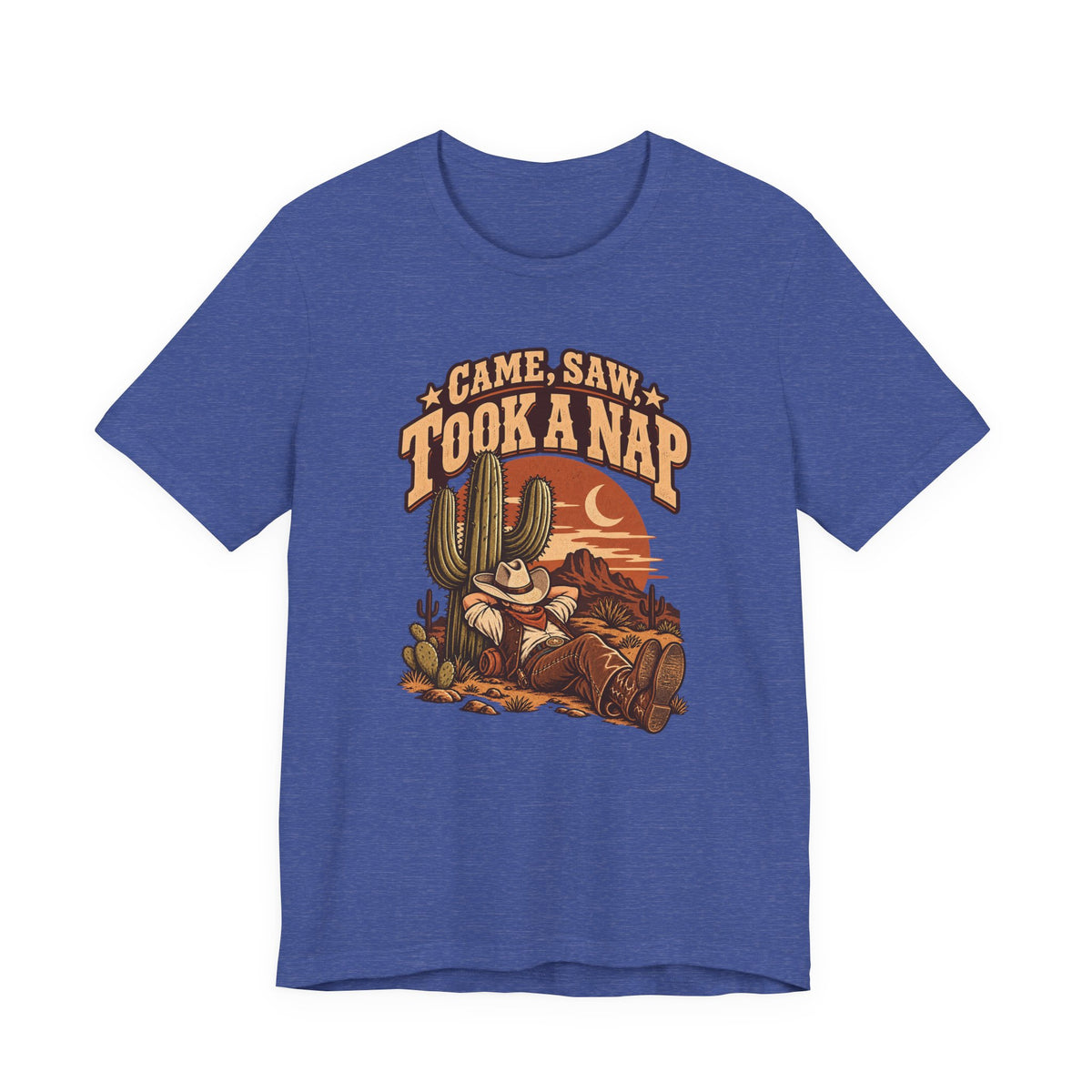 Came, Saw, Took A Nap Funny Self-Deprecating T-Shirt