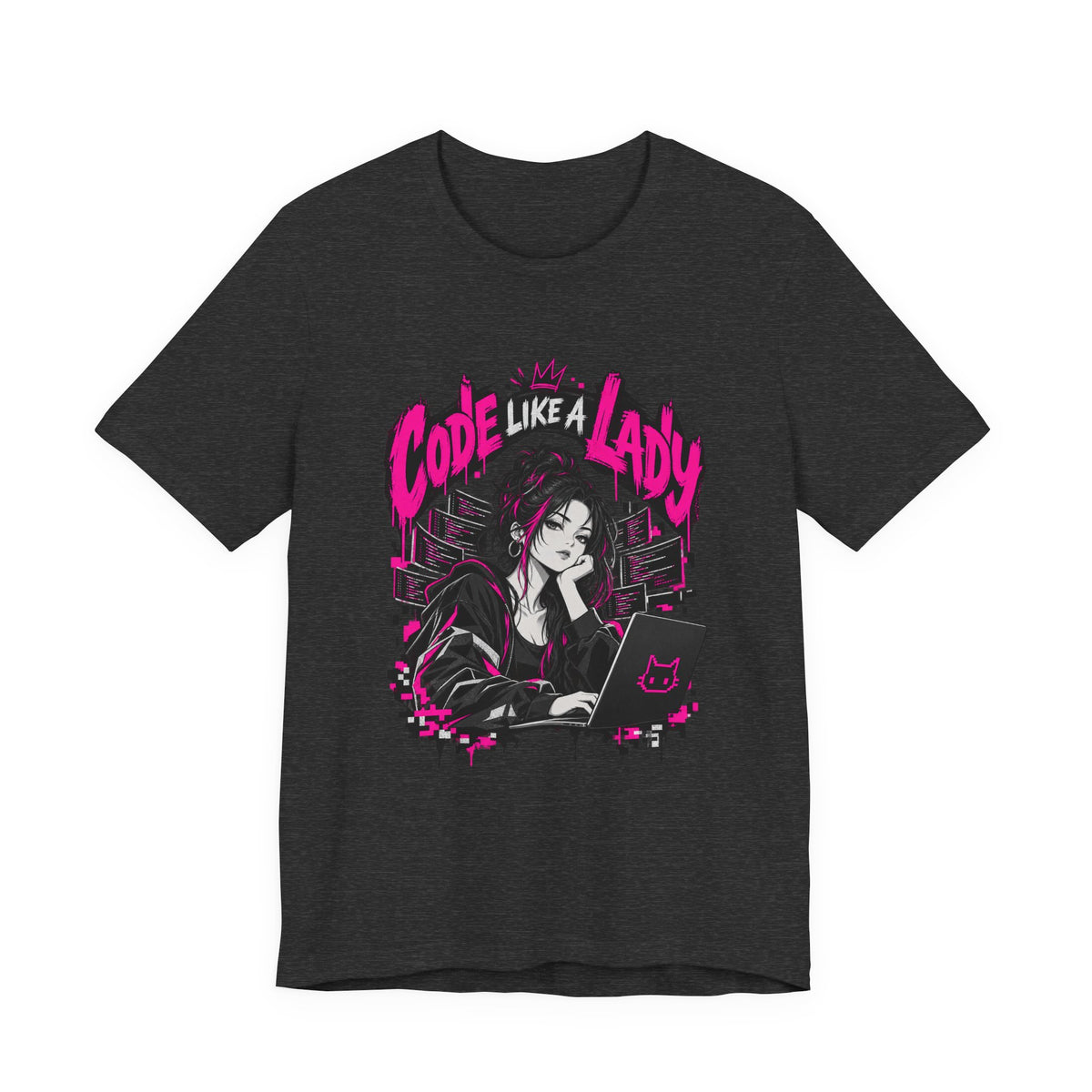 Code Like A Lady Funny Programmer T-Shirt