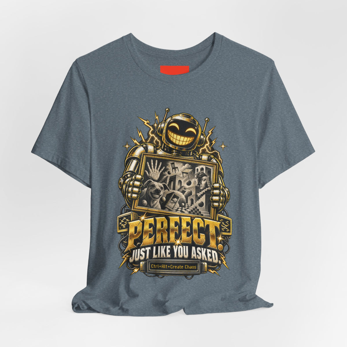 Ctrl+Alt+Create Chaos Funny Programmer T-Shirt