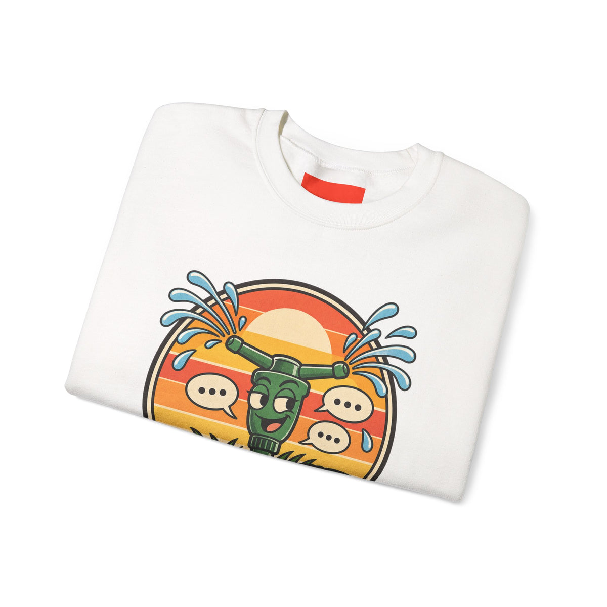 Fluent In Lawn Gossip Funny Gardening Sweatshirt